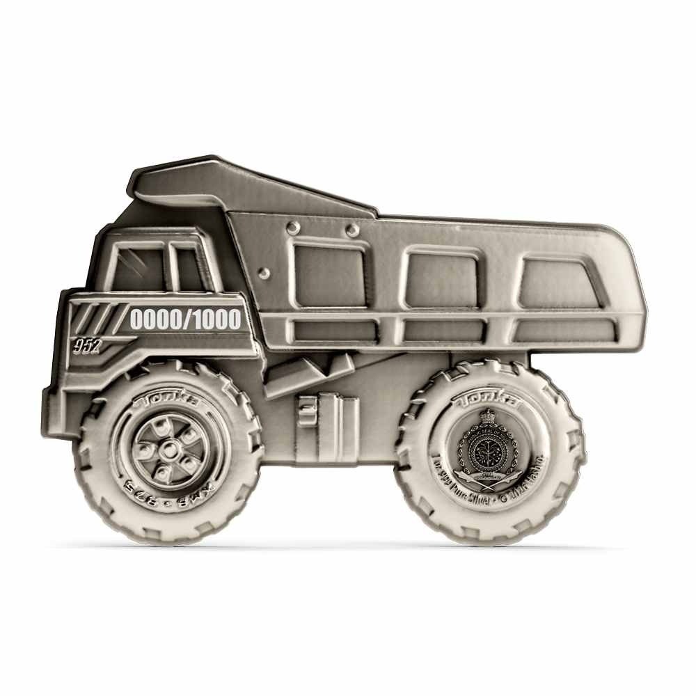 2026 1 oz Colorized Proof Niue Silver Hasbro Tonka Trucks Coin (Box + CoA) - Image 2