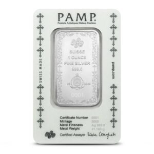 2026 1 oz Niue Silver Christian Cross PAMP Suisse Coin (New w/ Assay)