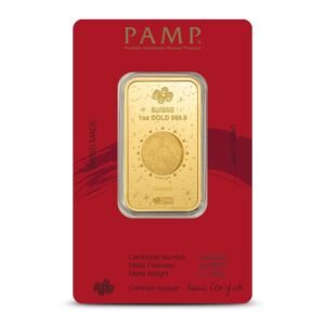 2026 1 oz PAMP Suisse Lunar Legend Mile Horse Gold Bar (New w/ Assay)