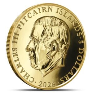 2026 1 oz Pitcairn Islands Gold Lunar Year of the Horse Coin (BU)