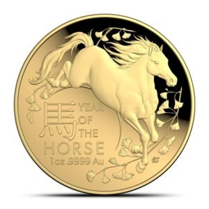 2026 1 oz Proof Royal Australian Mint Gold Year of the Horse Domed Coin (Box + CoA)