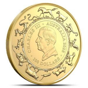 2026 1 oz Royal Australian Mint Gold Year of the Horse Coin (BU)