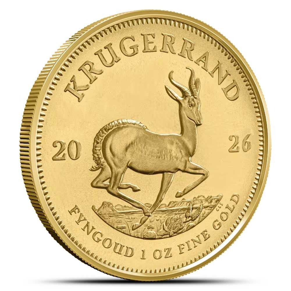 2026 1 oz South African Gold Krugerrand Tube (10 Coins, BU) - Image 2