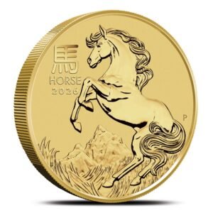 2026 10 oz Australian Gold Lunar Horse Coin (BU)