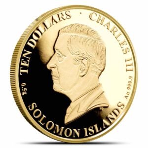 2026 1/2 Gram Proof Solomon Islands Gold FIFA World Cup Coin (In Card)