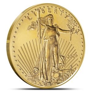 2026 1/2 oz American Gold Eagle Tube (40 Coins, BU)