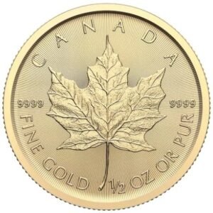 2026 1/2 oz Canadian Maple Leaf Gold Coin