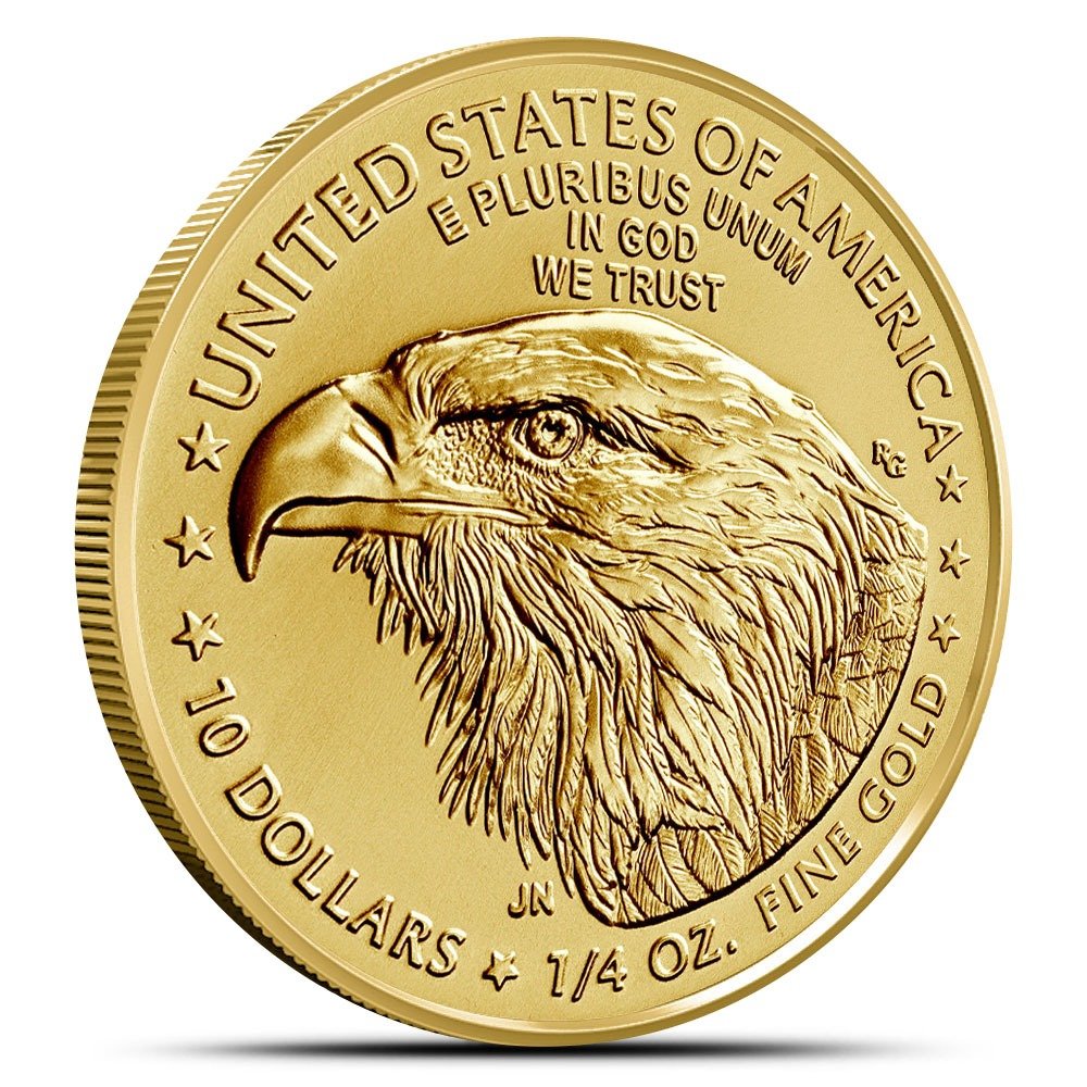2026 1/4 oz American Gold Eagle Tube (40 Coins, BU) - Image 3