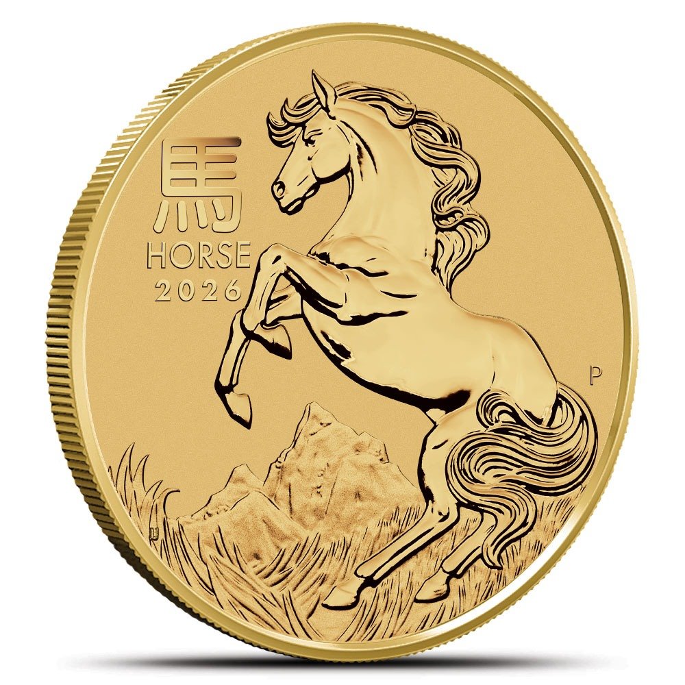 2026 1/4 oz Australian Gold Lunar Ho