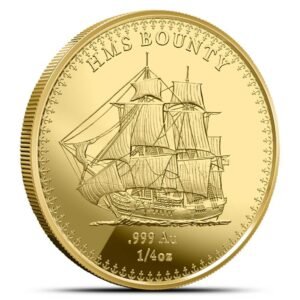 2026 1/4 oz Pitcairn Islands Gold Bounty Coin (BU)