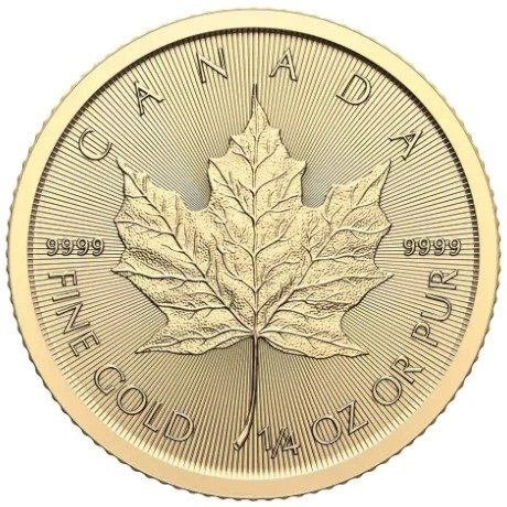 2026 1/4 oz Canadian Maple Leaf Gold