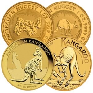 2026 1 oz Australian Kangaroo Gold Nugget Coin