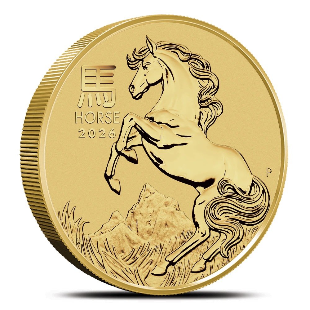 2026 2 oz Australian Gold Lunar Hors
