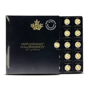 25 Gram Canadian Gold MapleGram