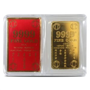 37.50 Gram Vietnam Mot Luong Gold Bar (Varied Condition, Varied Design)