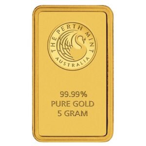 Buy 5 Gram Perth Mint Gold Bar (New w/ Assay)