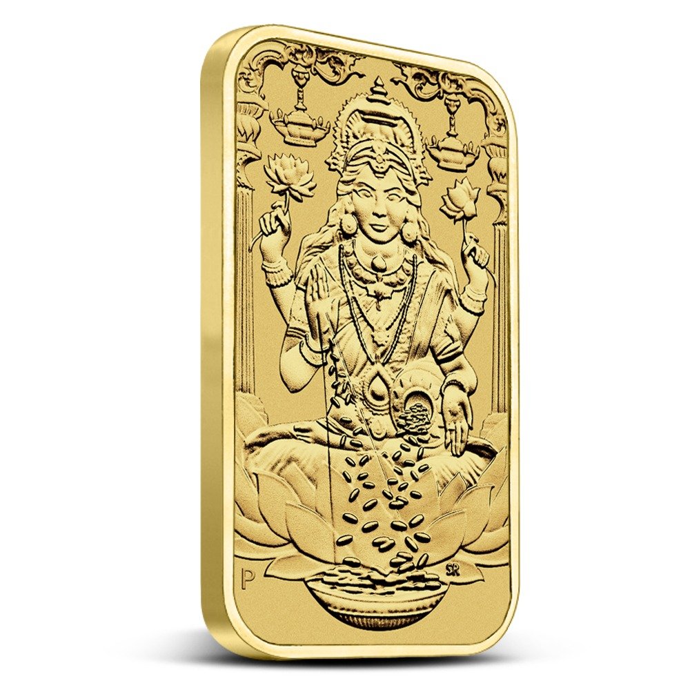5 Gram Perth Mint Lakshmi Gold Bar (New w/Assay) - Image 3