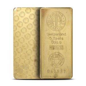 Buy 5 Taels Gold Bars Online (Varied Condition, Any Mint)