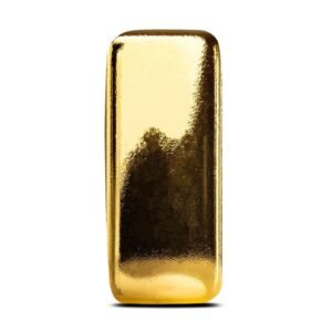 5 oz Scottsdale Mint Cast Gold Bar (New)