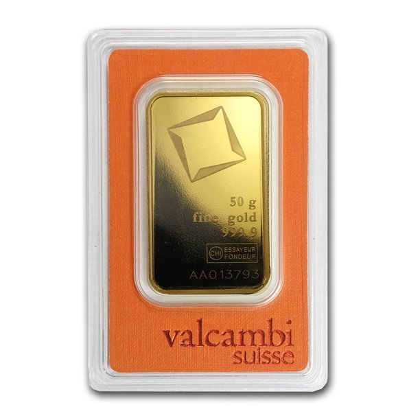 50 Gram Valcambi Gold Bar For Sale (New w/ Assay) - Image 2