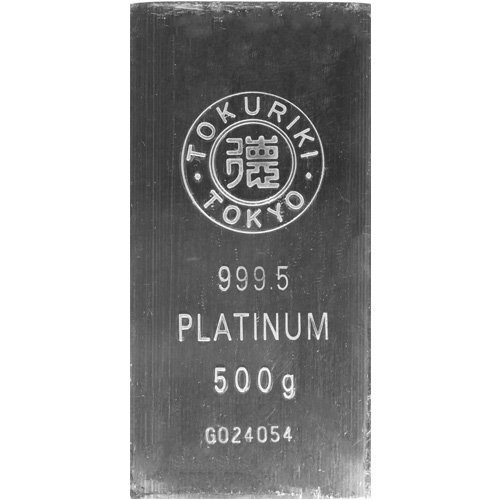 500 Gram Tokuriki Platinum Bar For