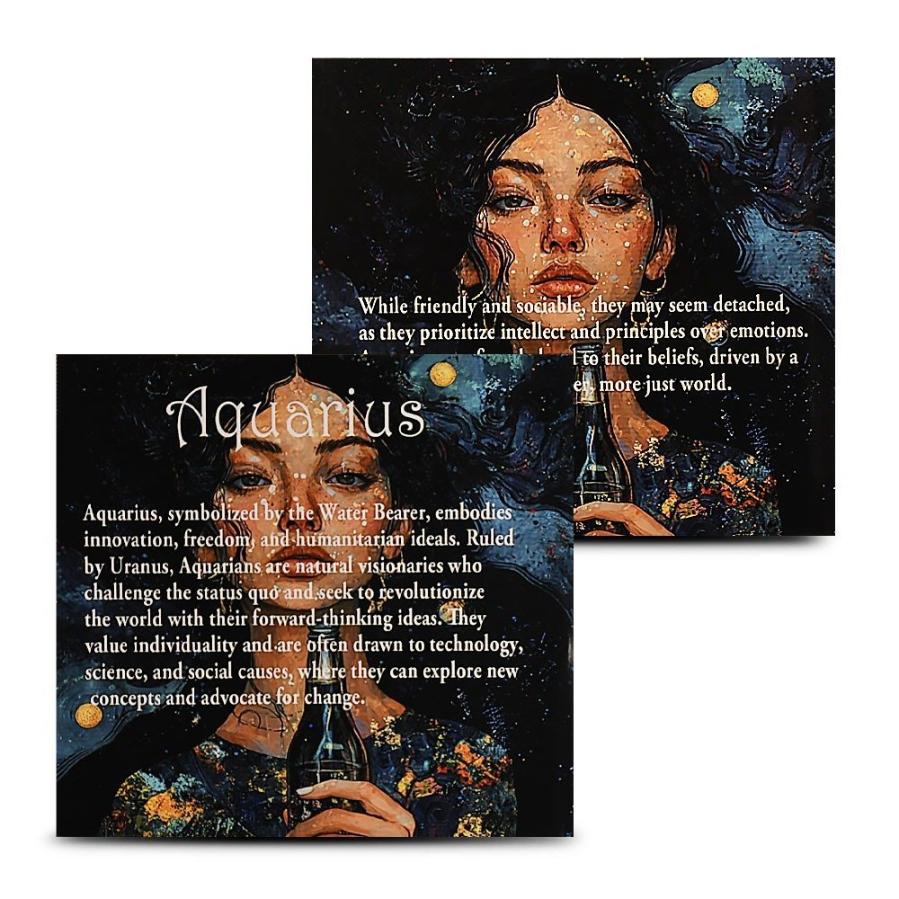 2024 5 oz Antique Niue Silver Aquarius Coin (Box + CoA) - Image 5