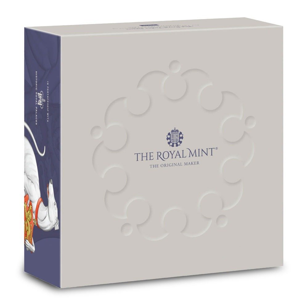 2025 5 oz Proof British Silver Tudor Beasts The Greyhound of Richmond Coin (Box + CoA) - Image 5