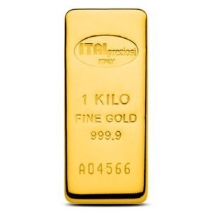 Buy 1 Kilo Italpreziosi Cast Gold Bar (New)