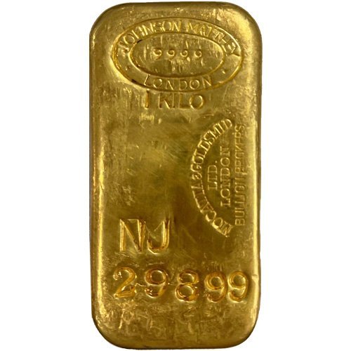 Buy 1 Kilo Johnson Matthey Gold Bars