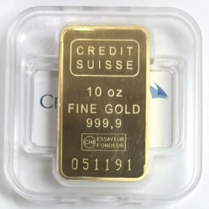 Buy 10 oz Credit Suisse Gold Bars (New w/ Assay)