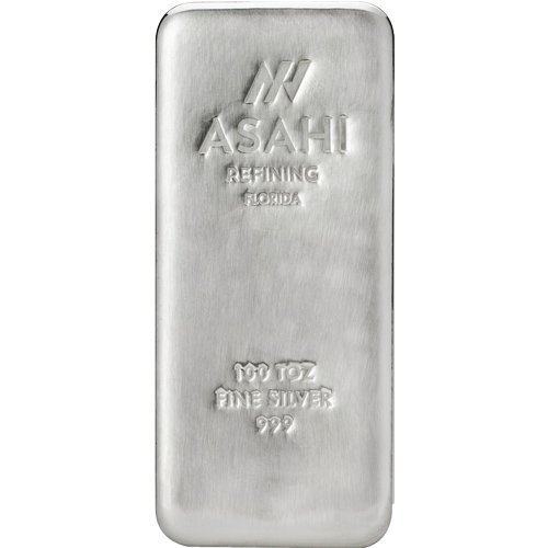 Buy 100 oz Asahi Florida Silver Bars