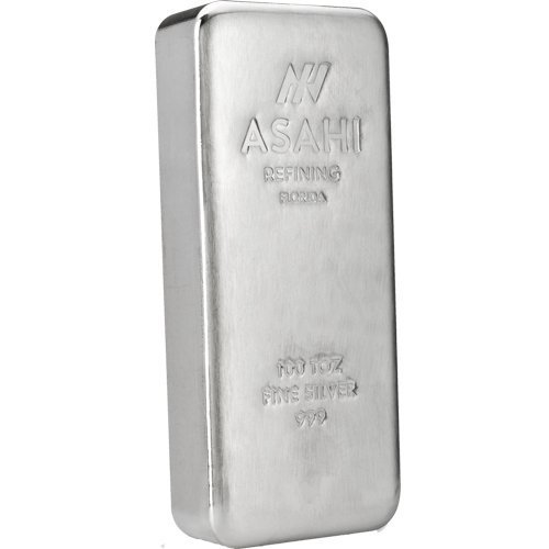 Buy 100 oz Asahi Florida Silver Bars (New) - Image 2