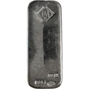 Buy 100 oz Johnson Matthey Silver Bar (Secondary Market)