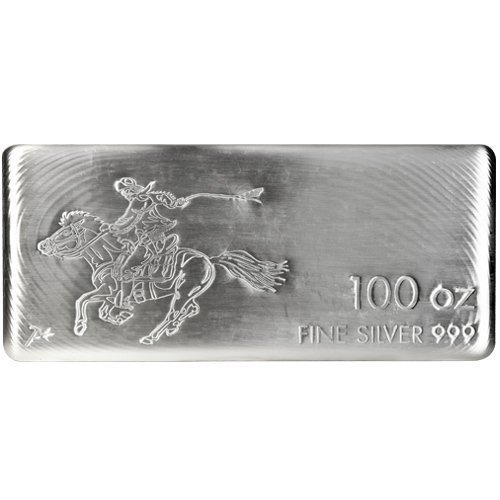 Buy 100 oz SilverTowne Pony Silver