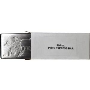 Buy 100 oz SilverTowne Pony Silver Bar (New)