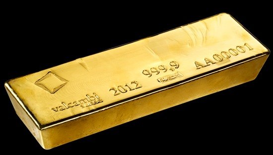 Buy 12.5KG Valcambi Cast Gold Bar