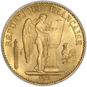 Buy 20 Francs Lucky Angel Gold Coin (AU)