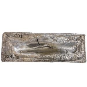 Buy 2002 924.8 oz Johnson Matthey Silver Bar