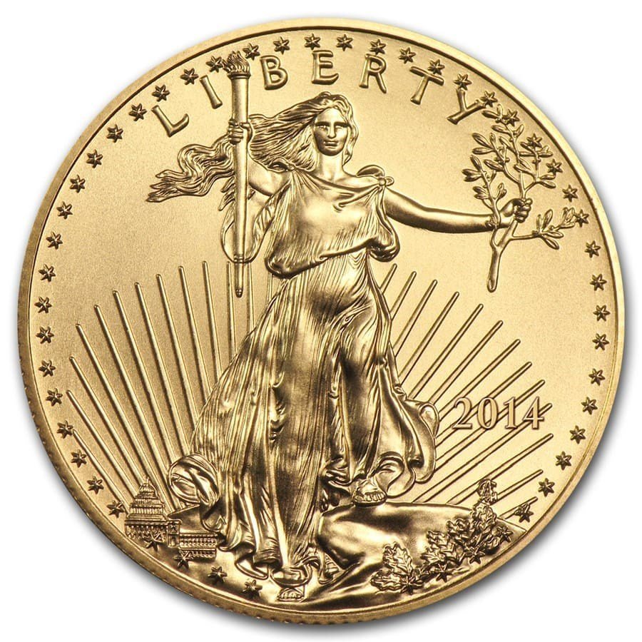 Buy 2014 1 oz American Gold Eagle Co