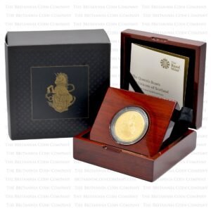 2017 1 oz Proof British Gold Queens Beast Unicorn Coin (Box + CoA)