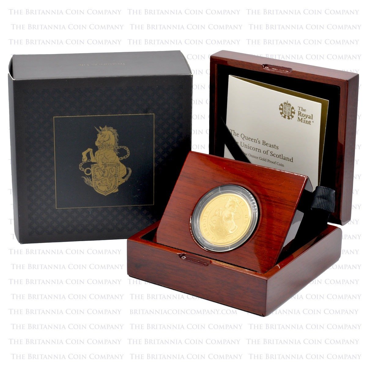2017 1 oz Proof British Gold Queens