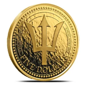 Buy 2018 1 oz Barbados Trident Gold