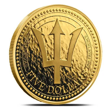 Buy 2018 1 oz Barbados Trident Gold