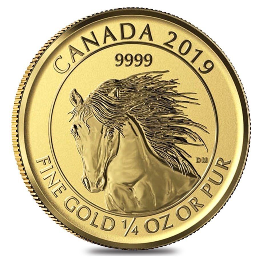 Buy 2019 1/4 oz Canadian Gold Wild