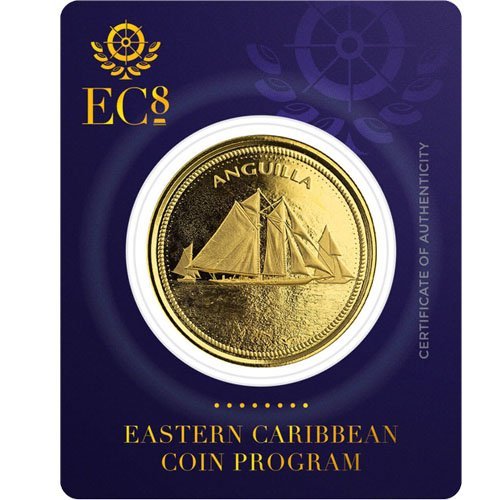 Buy 2021 1 oz EC8 Gold Anguilla Coin (BU) - Image 4