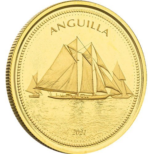 Buy 2021 1 oz EC8 Gold Anguilla Coin (BU) - Image 3
