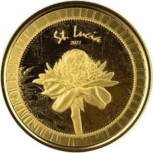 Buy 2021 1 oz EC8 Gold St. Lucia Coi