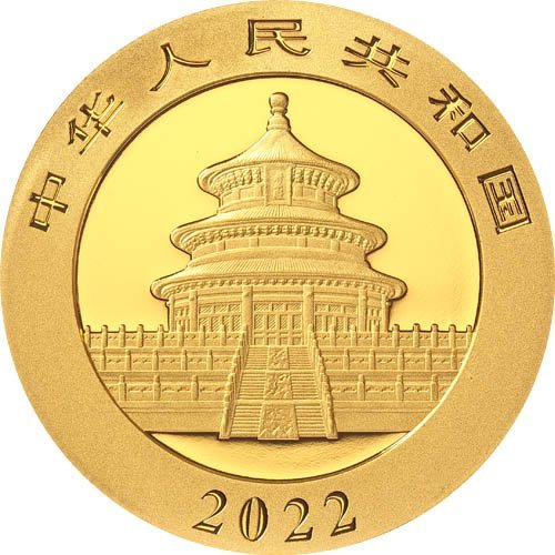 Buy 2022 15 Gram Chinese Gold Panda Coin (BU) - Image 2