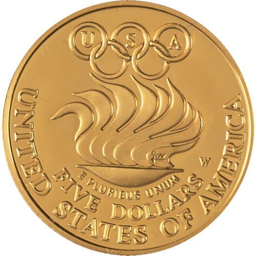 Buy $5 US Mint Commemorative Gold Coin (Random Year, Varied Condition) - Image 4