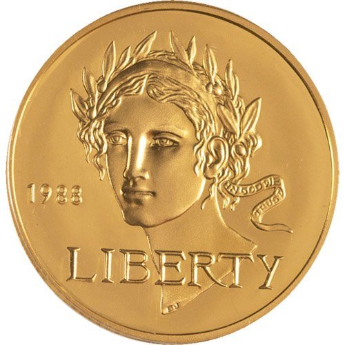 Buy $5 US Mint Commemorative Gold Coin (Random Year, Varied Condition) - Image 2